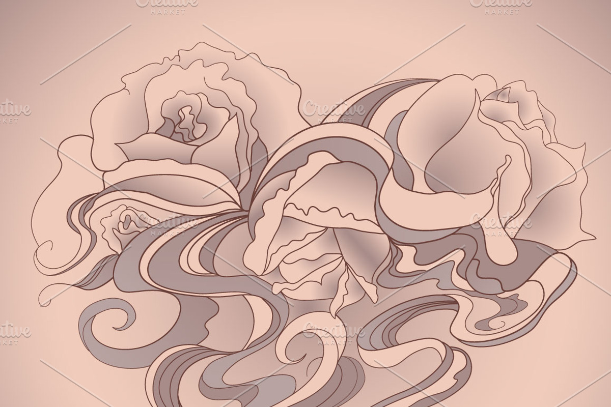 Hand Drawn Greeting Card, a Card Template by Sunny Design (Photo 2 of 2)