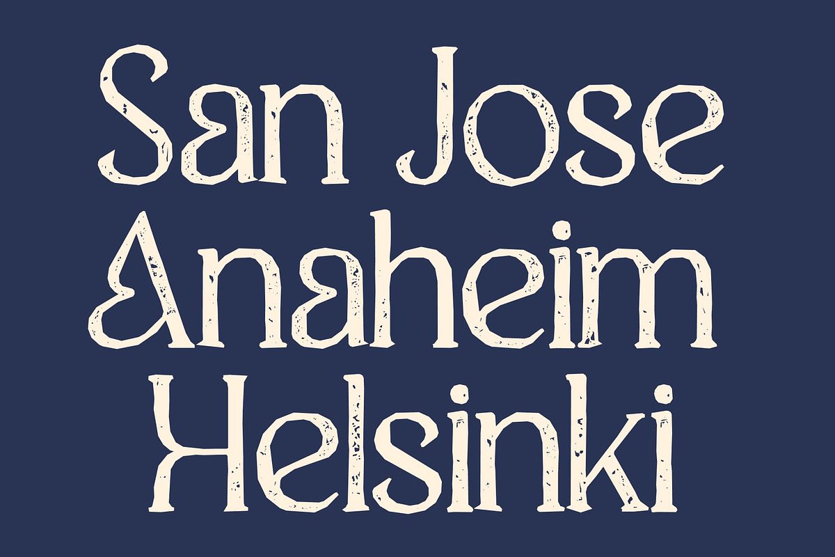 CS Anthea Stamp, a Serif Font by Craft Supply Co. (Photo 4 of 7)