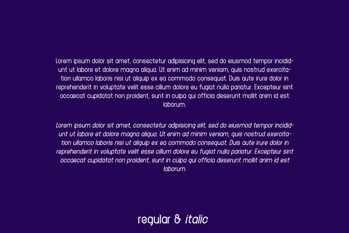 Saluja Typeface, a Sans Serif Font by ghozai studio (Photo 3 of 4)