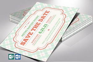 Church Picnic Flyer Word Publisher