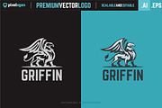 Proud Griffin Logo, a Branding & Logo Template by pixelogan (Thumbnail 2 of 3)