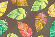 Background of leaves. Seamless., a Decorative Illustration by katykin (Thumbnail 4 of 4)