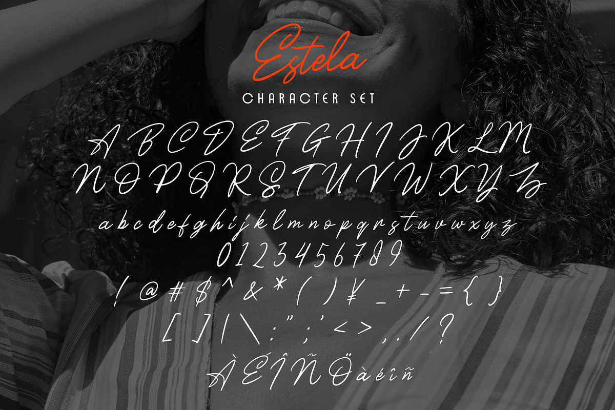 Estela - Old Signature Font, a Script Font by Nurmiftah (Photo 5 of 6)