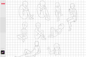 Procreate Children Baby Body Guides