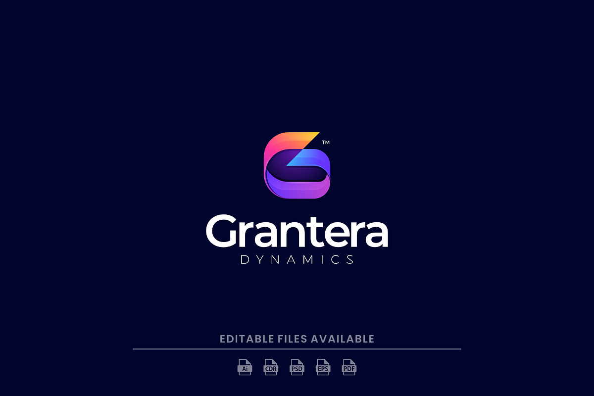 Gradient Modern Symbol Logo Design, a Branding & Logo Template by Artnivora.Std (Photo 1 of 2)