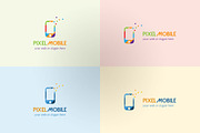 Pixel Mobile Logo, a Branding & Logo Template by Dotnpix (Thumbnail 4 of 5)