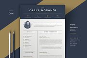 Minimal Resume Template | Carla, a Resume Template by Estartshop (Thumbnail 2 of 6)