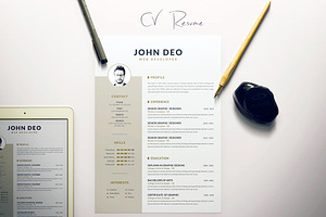 PSD CV Resume