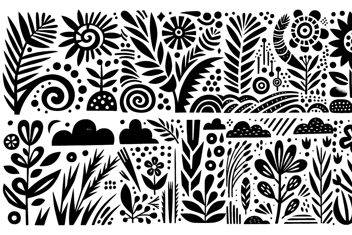 Vintage Fruits Folk Art, a Decorative Illustration by devastd (Photo 20 of 27)