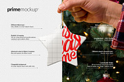 Christmas Ceramic Ornament Mockup, a Product Mockup by PrimeMockup (Thumbnail 4 of 11)