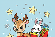 Christmas Fall Vibes Coloring Book, an Illustration by one-touch (Thumbnail 10 of 15)