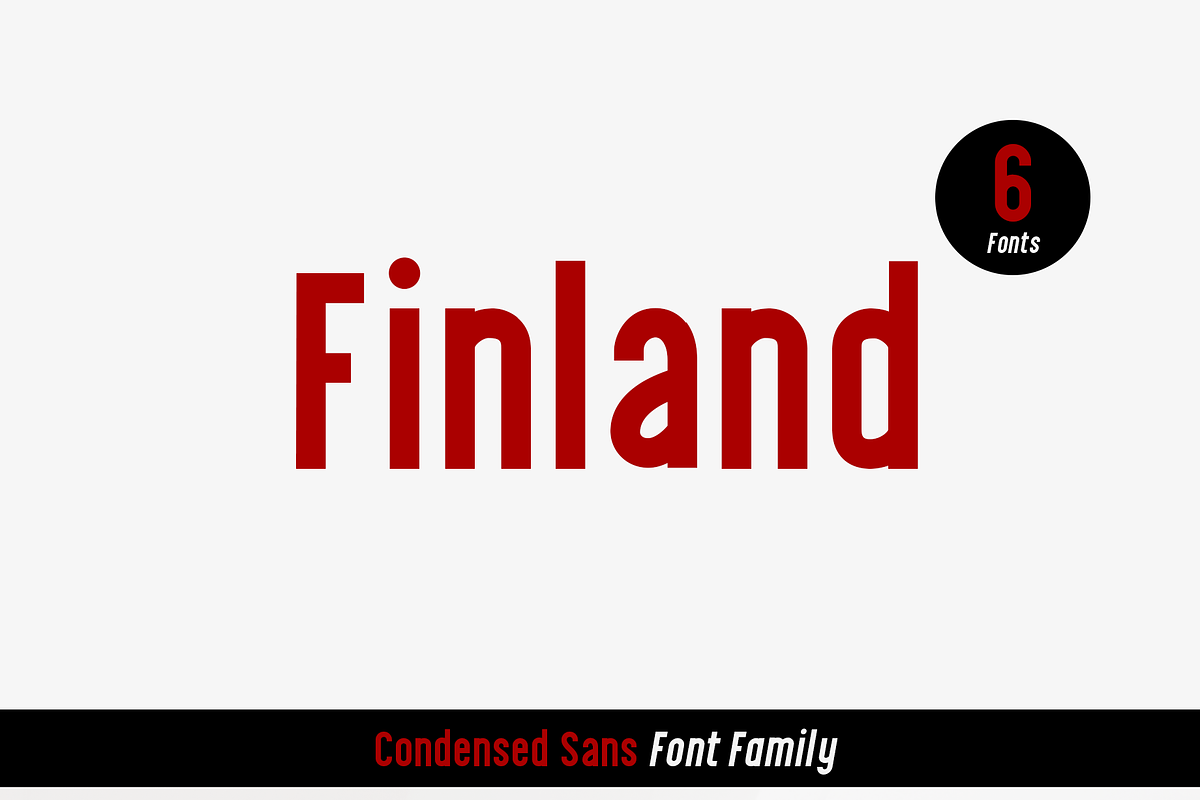 Finland Font Family preview 8