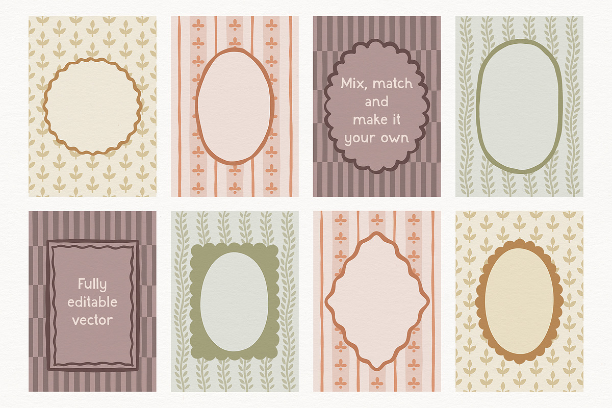 Slow Season - Cottagecore Frames, an Object Graphic by ArtFM (Photo 9 of 12)