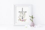 Church and crosses religious clipart, an Illustration by svetlanaARTdreams (Thumbnail 13 of 13)