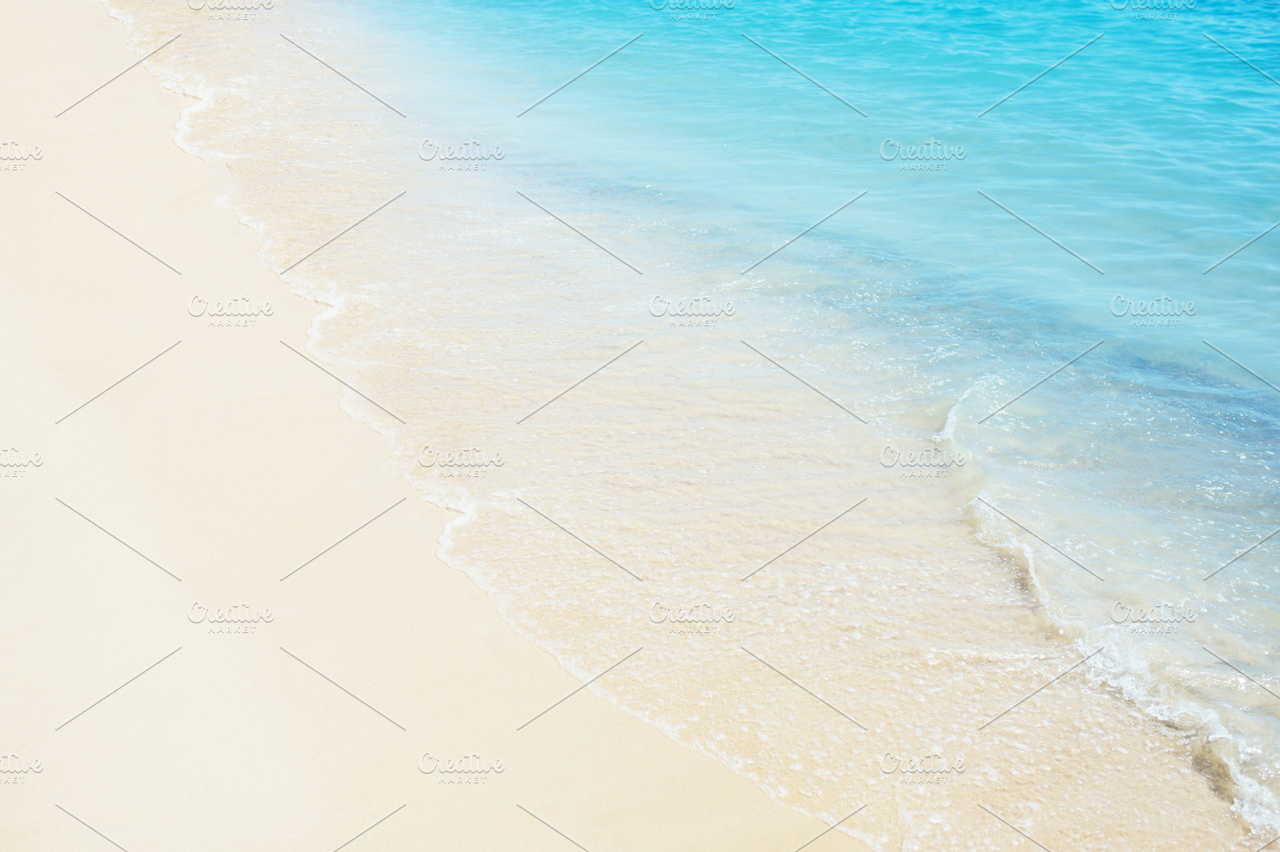 Wave of the sea on the sand beach featuring sea, beach, and wave, a Nature Photo by odpium