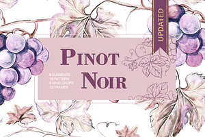 50% OFF. Pinot Noir Grapes