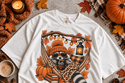 Fall Raccoon 8 PNG Bundle, a Decorative Illustration by ElDesignState (Thumbnail 3 of 9)