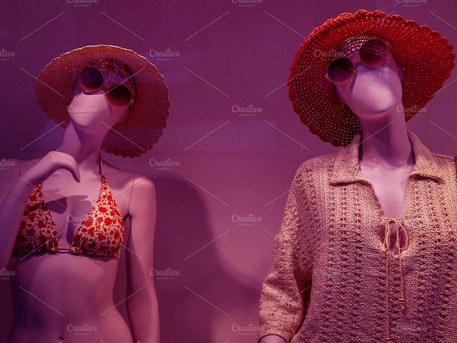 Mannequin in moody bar lighting, a Beauty & Fashion Photo by DanFLCreativo
