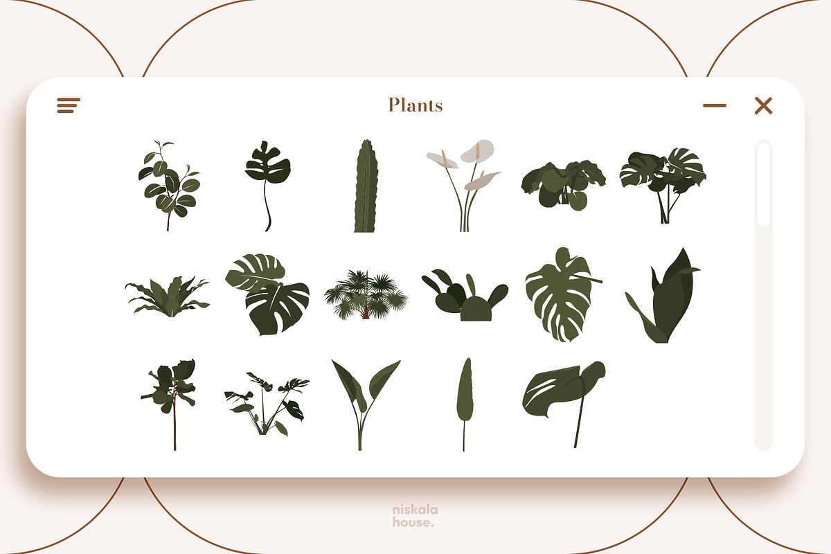 Home Decor Creator Pack, an Object Illustration by Nenjo Studio (Photo 5 of 9)