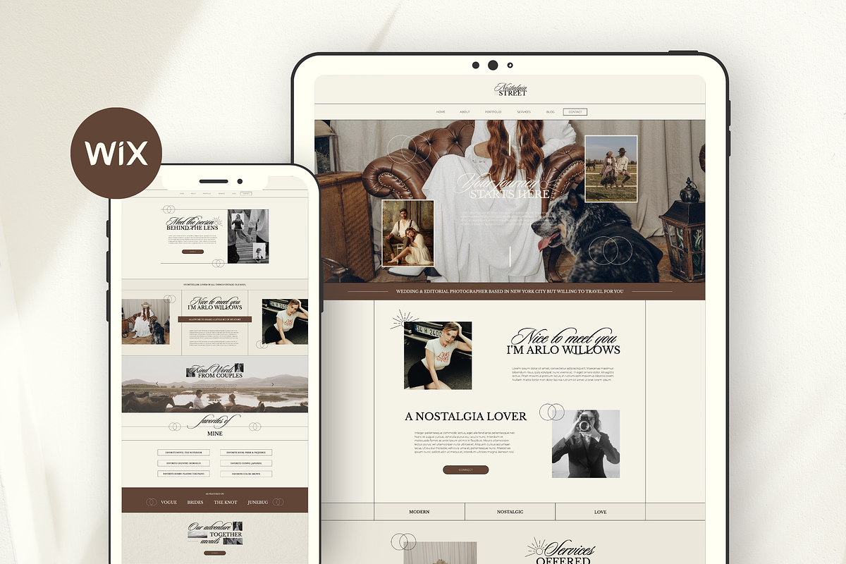 Showit Website Template Photography, an App Template by Branding Babe Co. (Photo 9 of 12)