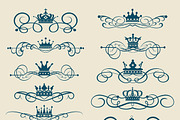 Set Vector Vintage Elements, an Icon by kio (Thumbnail 1 of 4)