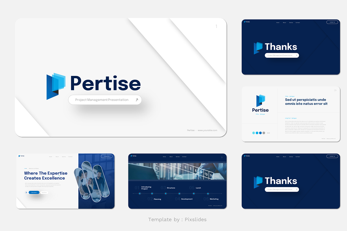 Project Management PowerPoint, a Presentation Template by Pixslides (Photo 5 of 5)