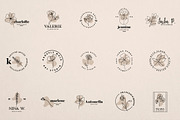 Linea Logo Templates Floral Edition, a Branding & Logo Template by GraphicDash (Thumbnail 3 of 6)