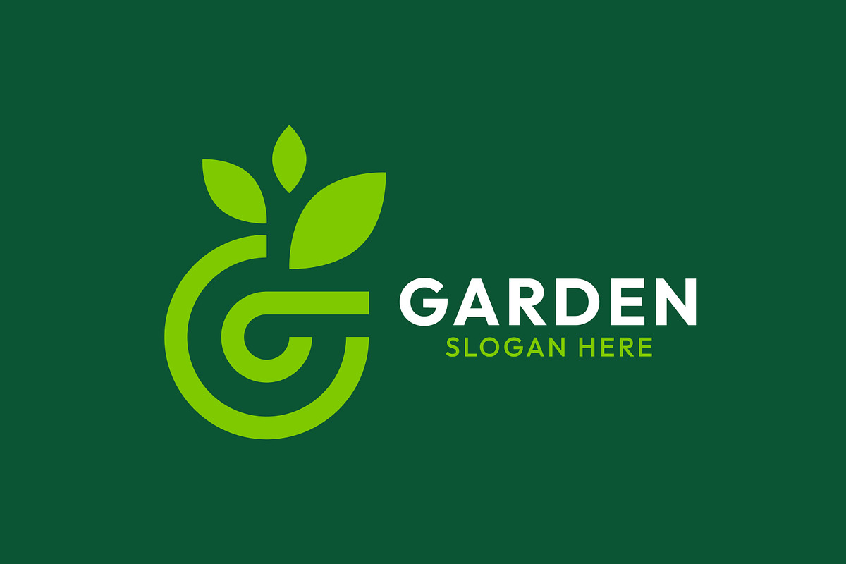 Green Leaf Letter G Garden Eco Logo, a Branding & Logo Template by Signatoro (Photo 3 of 3)