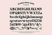 Bold Serif Editorial Font - Ramile, a Serif Font by RagamKata (Thumbnail 9 of 10)