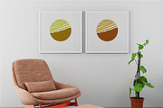 Interior Picture Frame Mockups, a Mockup by Runend (Thumbnail 10 of 13)