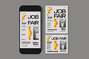 Job Fair Flyer, a Flyer Template by graphicook (Thumbnail 3 of 3)