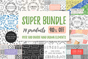 SUPER SALE Bundle - 90% off!, an Illustration by Anatartan Design (Thumbnail 1 of 15)