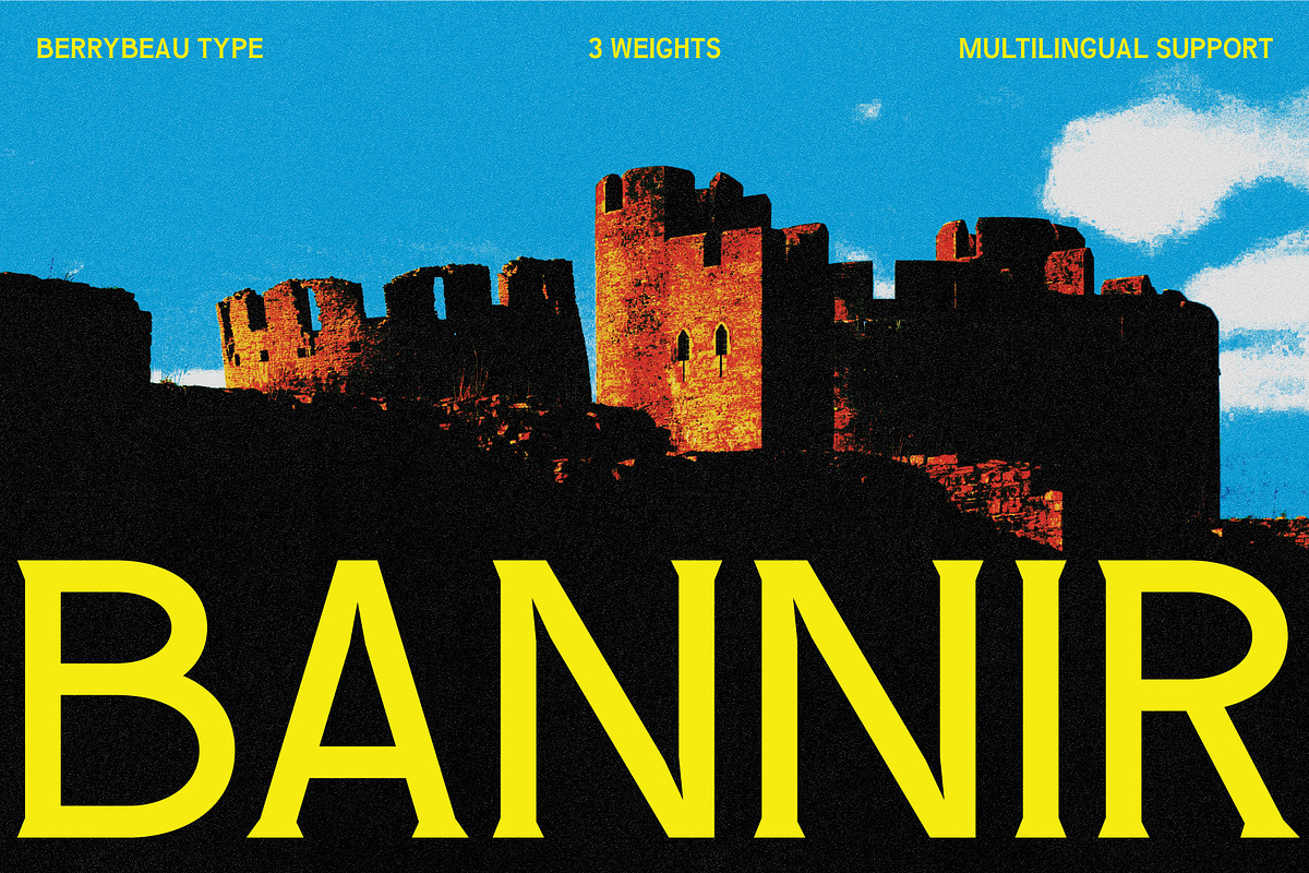 BBT Bannir, a Serif Font by Berrybeau Type (Photo 1 of 6)