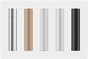 Cardboard Tube Medium Size Mockup, a Packaging Mockup by Reformer Mockup (Thumbnail 4 of 4)