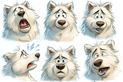 Funny Dog Sticker Pack 120+ Sheets, a Print Template by Virgo Studio (Thumbnail 2 of 16)