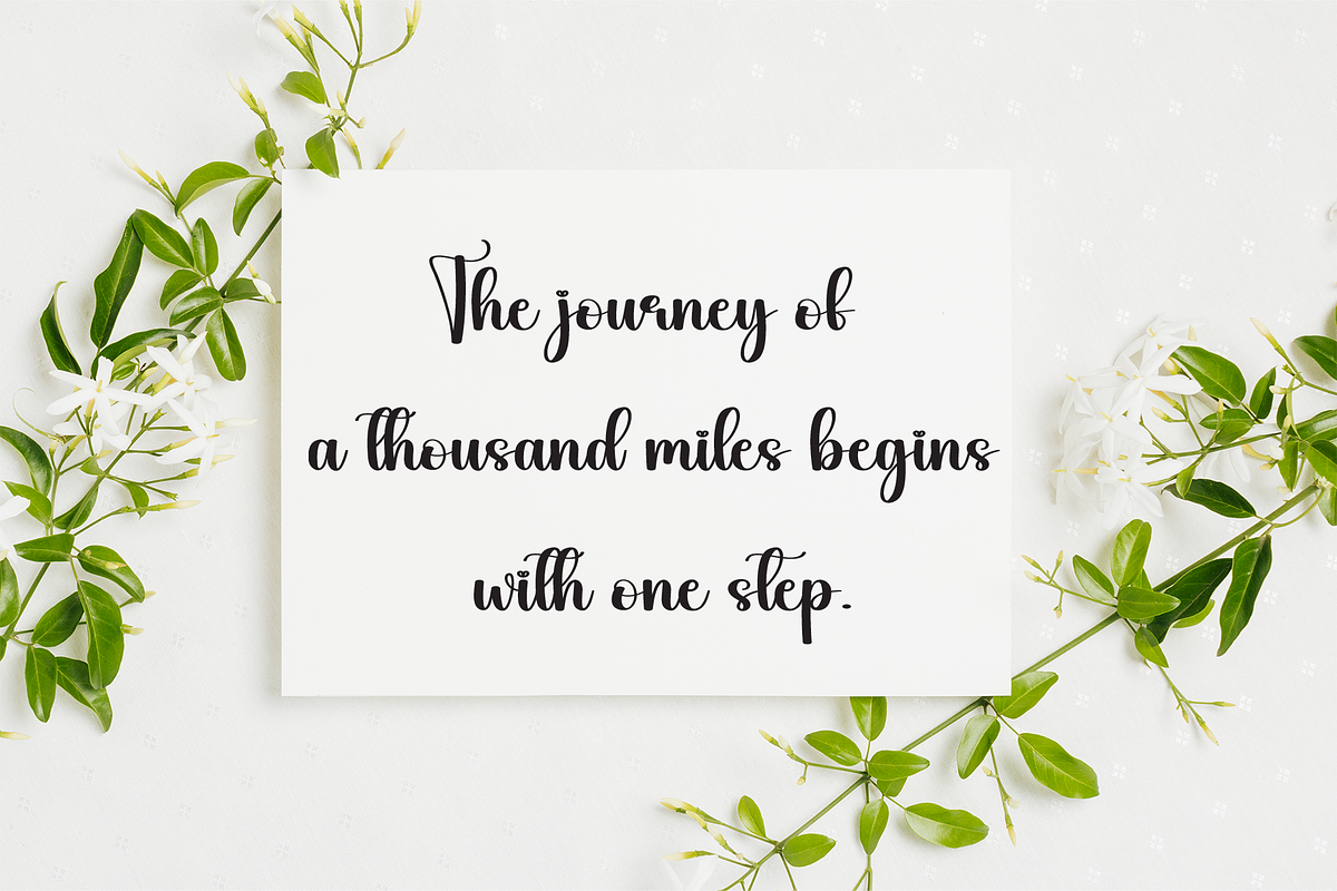 Honey | Script Font, a Handwritten Font by Scratchones (Photo 3 of 9)