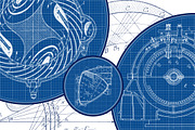 100 Blueprint Technology Brushes, a Brush Add-On by xresch (Thumbnail 8 of 13)