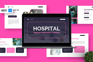 Hospital - Medical Keynote Templates, a Presentation Template by Deepslide Studio