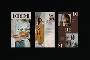 LOREMI Instagram Template, a Social Media Template by Inkofert (Thumbnail 7 of 12)