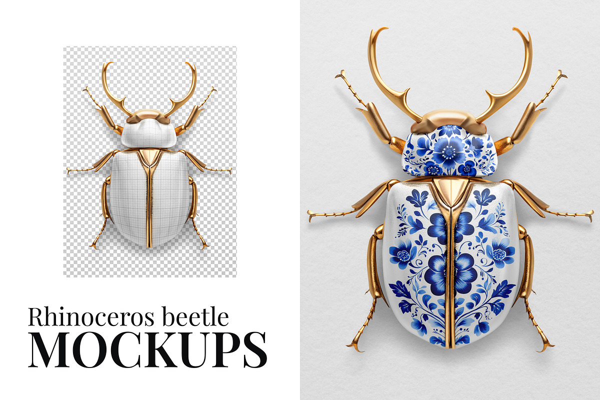 Insects Mockup set, a Product Mockup by Concept_Space (Photo 3 of 7)