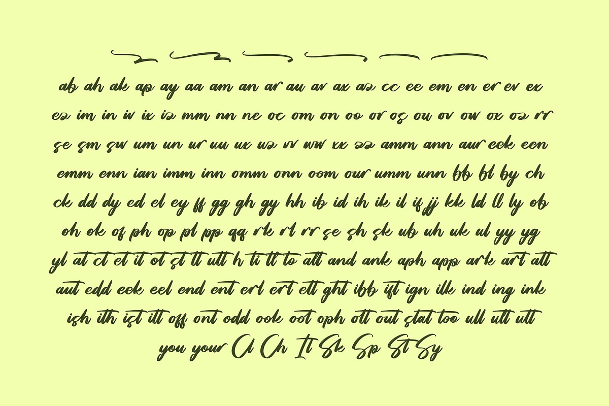 Breatheasy Modern Brush Font Type, a Script Font by Letterena Studios Script (Photo 14 of 15)