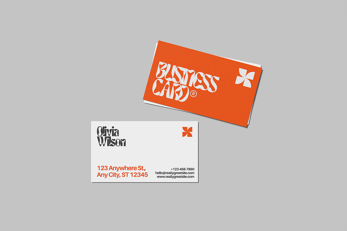 Minimalist Business Card Mockup Set, a Product Mockup by Graphiculon (Photo 10 of 11)
