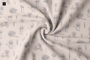 Watercolor Lavender Pattern, a Pattern Graphic by Lady Bruniere Design (Thumbnail 11 of 14)