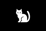 Sitting Cat Silhouette Vector, an Animal Illustration by Vectorium Studio (Thumbnail 2 of 4)