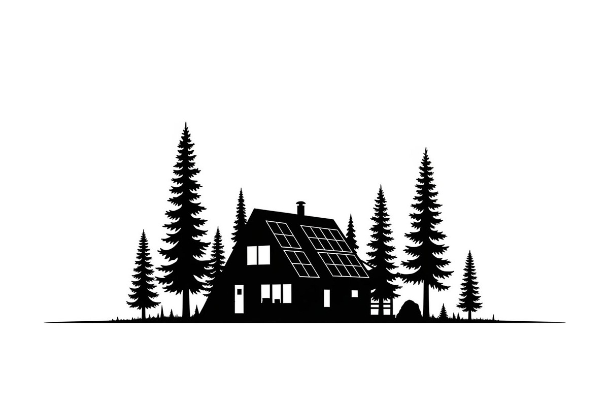 Eco Friendly Solar Home Silhouettes, a Graphic by musafir_fashion (Photo 11 of 13)