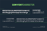 Gamy, a Sans Serif Font by twinstd (Thumbnail 11 of 11)