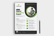 Corporate Business Flyer Template, a Flyer Template by GraphicsBurg (Thumbnail 3 of 3)