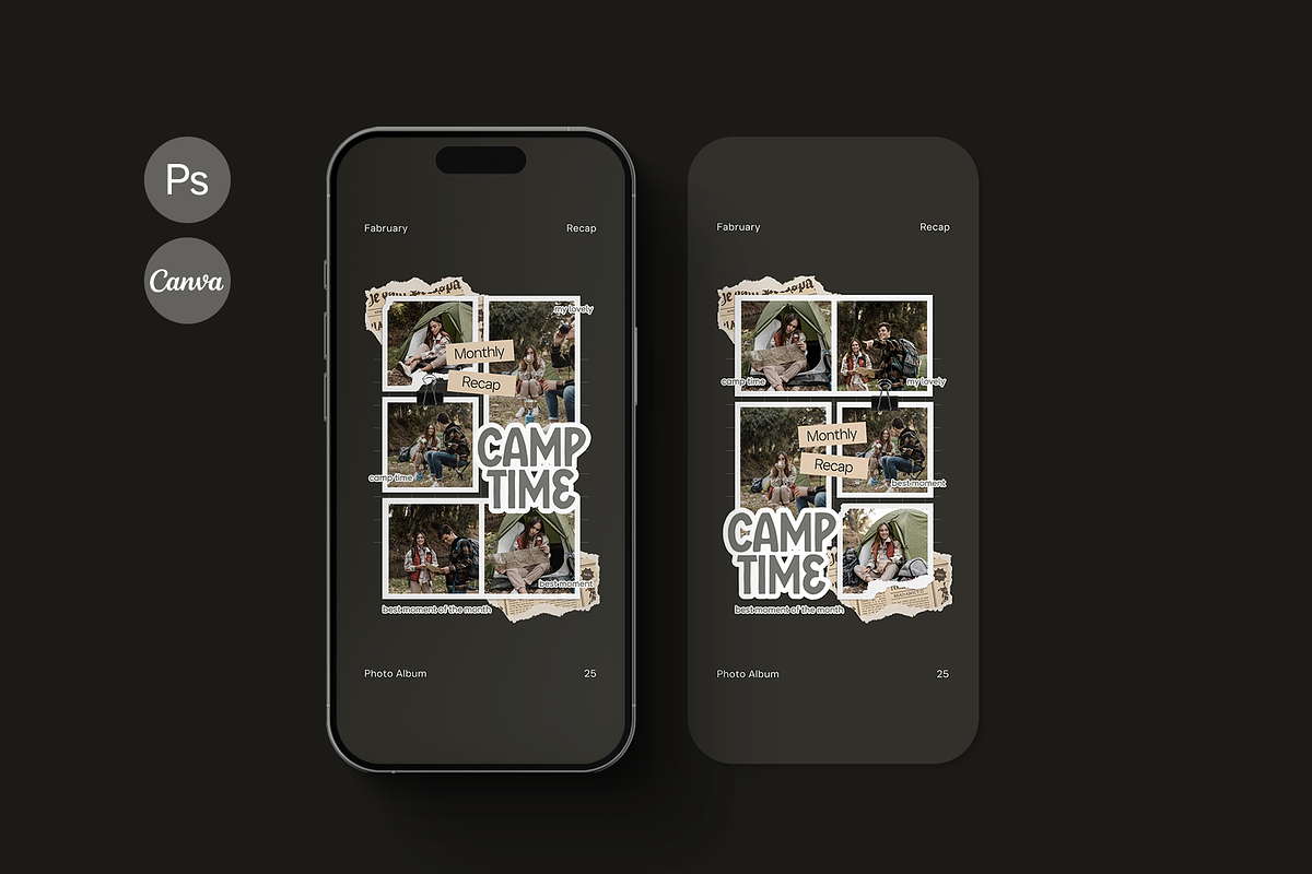 PHOTO COLLAGE | Instagram Template, a Social Media Template by Ghurafa Studio (Photo 1 of 7)