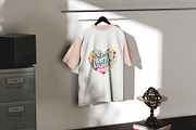 Stay Positive T-Shirt Design, an Object Illustration by Ahluva Studio (Thumbnail 4 of 6)
