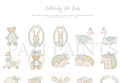 Baby Shower Nursery Clipart, an Object Graphic by Pati Paints (Thumbnail 10 of 12)